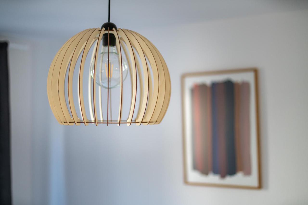 Flatlight - Shiny Apartment - Balcony - Central - Kitchen 希尔德斯海姆 外观 照片
