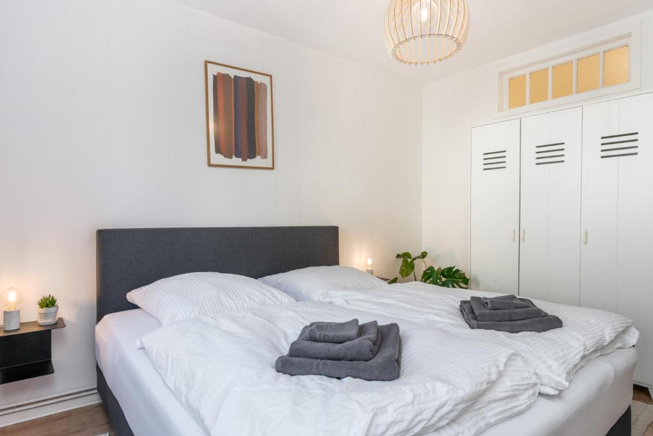 Flatlight - Shiny Apartment - Balcony - Central - Kitchen 希尔德斯海姆 外观 照片