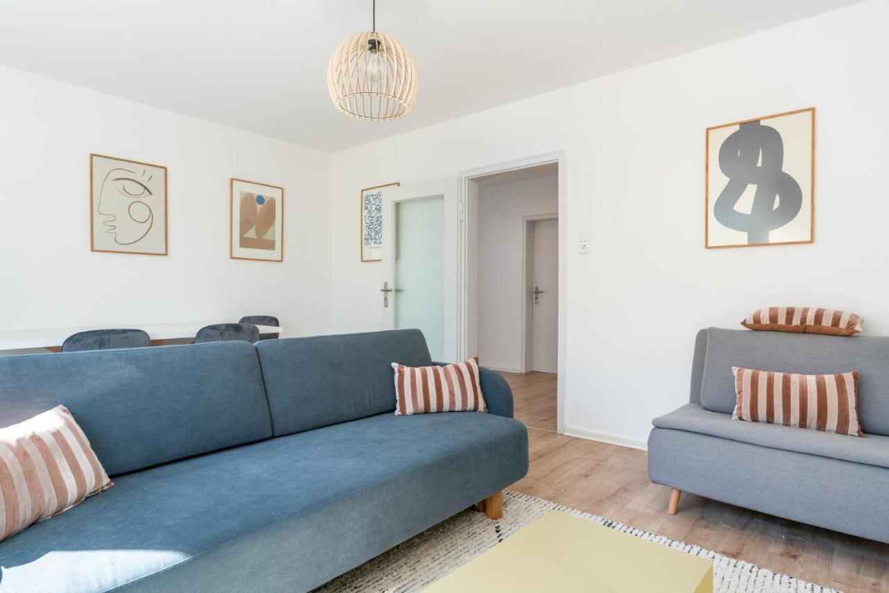 Flatlight - Shiny Apartment - Balcony - Central - Kitchen 希尔德斯海姆 外观 照片