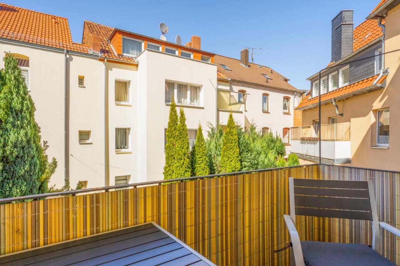 Flatlight - Shiny Apartment - Balcony - Central - Kitchen 希尔德斯海姆 外观 照片