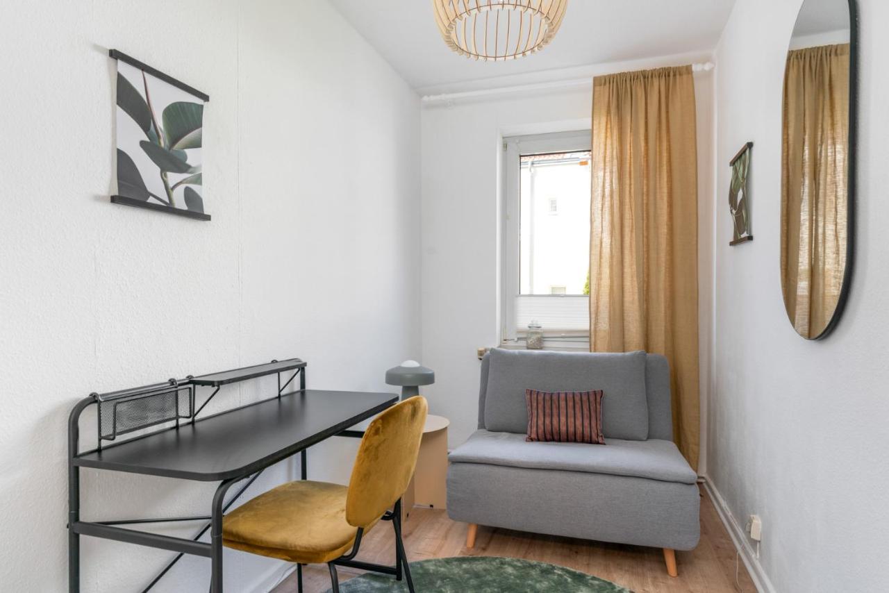 Flatlight - Shiny Apartment - Balcony - Central - Kitchen 希尔德斯海姆 外观 照片